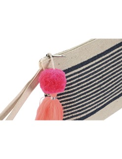 Necessaire da Viaggio Home ESPRIT Blu Marino 26 x 2 x 19 cm