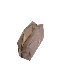 Nécessaire de Voyage DKD Home Decor Marron Vert Bordeaux 20 x 8 x 14 cm