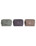 Nécessaire de Voyage DKD Home Decor Marron Vert Bordeaux 20 x 8 x 14 cm