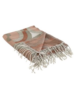 Decke Home ESPRIT Rosa Acryl 130 x 170 cm