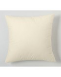 Funda de cojín Alexandra House Living Crema 40 x 40 cm