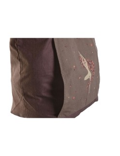 Sac en toile DKD Home Decor Marron Vert Bordeaux Toile 68 x 30 x 55 cm (3 Unités)