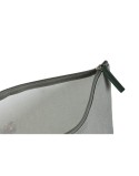 Neceser DKD Home Decor Marrón Verde Burdeos Lienzo Yoga 33 x 8 x 20 cm (3 Unidades)