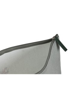 Trousse de toilette DKD Home Decor Marron Vert Bordeaux Toile Yoga 33 x 8 x 20 cm (3 Unités)