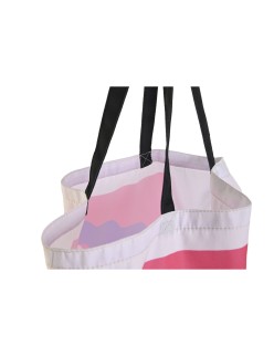 Sac en toile DKD Home Decor Blanc polialgodon Polyester 43 x 15 x 40 cm (4 Unités)