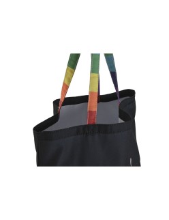 Sac en toile DKD Home Decor Noir Polyester Nylon 43 x 15 x 40 cm (2 Unités)