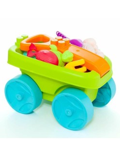 Conjunto de Carrinho de Praia com Acessórios Moltó 6 Peças