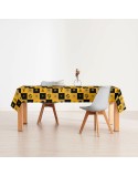 Nappe enduite antitache Harry Potter Hufflepuff Multicouleur 100 x 150 cm