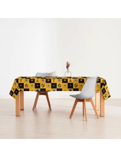 Nappe enduite antitache Harry Potter Hufflepuff Multicouleur 100 x 150 cm