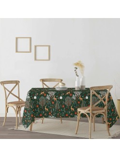 Tovaglia in resina antimacchia Belum Merry Christmas Multicolore 100 x 150 cm