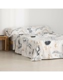 Set di Lenzuola Harry Potter Beige Multicolore Singolo