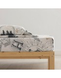 Juego de Sábanas Harry Potter Beige Multicolor Cama de 105