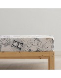 Juego de Sábanas Harry Potter Beige Multicolor Cama de 105