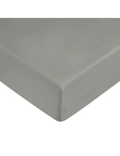 Fitted bottom sheet Decolores Liso Steel Single Smooth