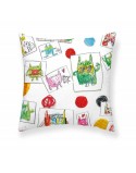 Capa de almofada Decolores Indiana Multicolor 175 Fios 45 x 110 cm