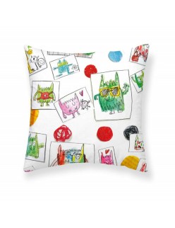 Capa de almofada Decolores Indiana Multicolor 175 Fios 45 x 110 cm
