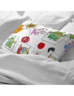 Capa de almofada Decolores Indiana Multicolor 175 Fios 45 x 110 cm