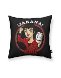 Housse de coussin La casa de papel Chibi B Noir Multicouleur 45 x 45 cm