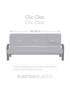 Housse de canapé Eysa TROYA Marron Clair 140 x 100 x 200 cm