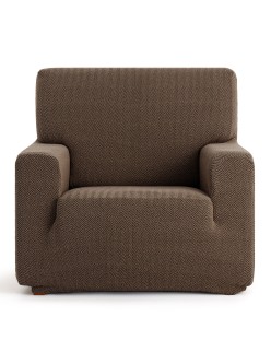 Housse de fauteuil Eysa JAZ Marron 70 x 120 x 130 cm