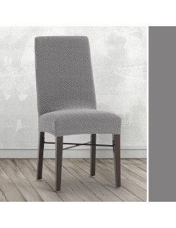 Housse de Chaise Eysa JAZ Gris 50 x 60 x 50 cm 2 Unités