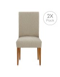 Custodia per Sedia Eysa TROYA Marrone Chiaro 50 x 55 x 50 cm 2 Unità