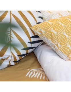 Bettdeckenbezug HappyFriday Blanc Foliage  Bunt 180 x 220 cm