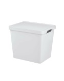 Scatola portaoggetti con coperchio Tontarelli Maya Bianco 23,9 L 36 x 28 x 31,1 cm