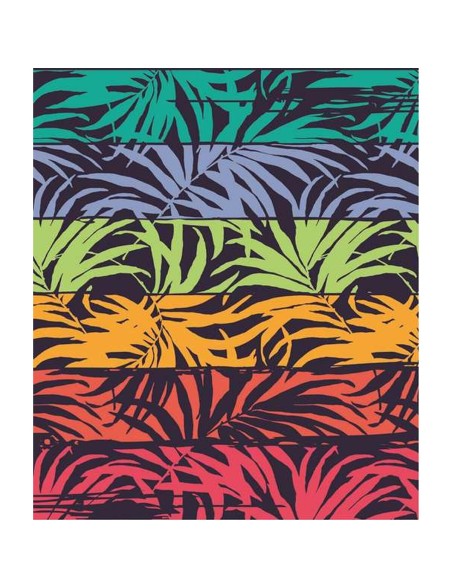 Strandbadetuch Secaneta Areca 150 x 175 cm Jacquard Samt