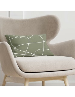 Cushion cover Decolores Burdeos Multicolour 30 x 50 cm