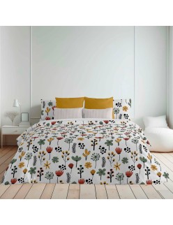 Nordic cover Decolores Paola Multicolour 175 Threads 140 x 200 cm