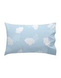 Bettbezug-Set HappyFriday Basic Kids Blau Babybettchen 2 Stücke