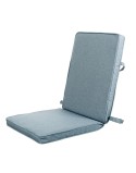 Chair cushion Blue 123 x 48 x 4 cm