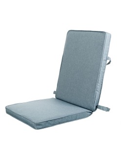 Chair cushion Blue 123 x 48 x 4 cm