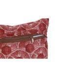 Cojín Home ESPRIT Rojo Verde Coral 30 x 10 x 20 cm (3 Unidades)
