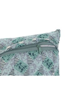 Cojín Home ESPRIT Marrón Turquesa Coral 30 x 10 x 20 cm (3 Unidades)