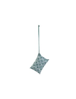 Cojín Home ESPRIT Marrón Turquesa Coral 30 x 10 x 20 cm (3 Unidades)