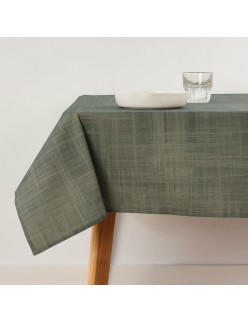 Tovaglia in resina antimacchia Belum Liso Taupé 150 x 150 cm