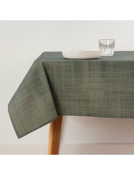Tovaglia in resina antimacchia Belum Liso Taupé 150 x 150 cm