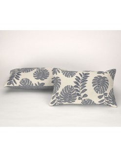 Funda de cojín Alexandra House Living Ordesa Azul 30 x 50 cm 30 x 1 x 50 cm 2 Unidades
