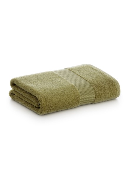 Handtuch Paduana grün 100 % Baumwolle 500 g/m² 50 x 100 cm