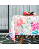 Tovaglia HappyFriday Pink bloom Multicolore 150 x 250 cm
