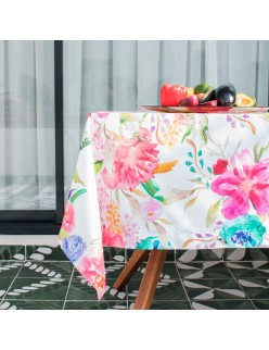 Tovaglia HappyFriday Pink bloom Multicolore 150 x 250 cm