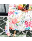 Tovaglia HappyFriday Pink bloom Multicolore 150 x 250 cm