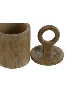 Boîte à bijoux Home ESPRIT Marron Résine 9 x 9 x 19 cm