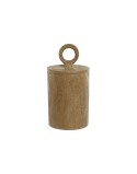 Caja-Joyero Home ESPRIT Marrón Resina 14 x 14 x 28 cm