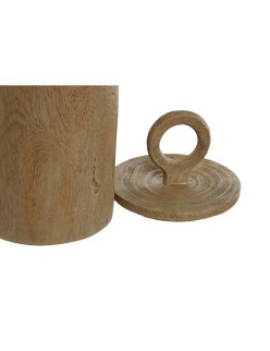 Caja-Joyero Home ESPRIT Marrón Resina 14 x 14 x 28 cm