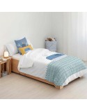 Bettbezug-Set Kids&Cotton Malu Big Blau 155 x 220 cm