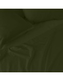 Fitted sheet HappyFriday BASIC Dark green 90 x 200 x 32 cm
