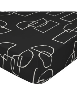 Fitted sheet HappyFriday BLANC Multicolour 180 x 200 x 32 cm